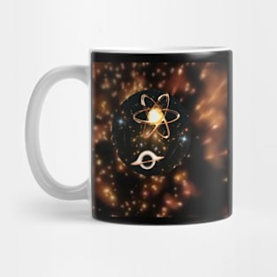 universe black hoal art Design. Mug